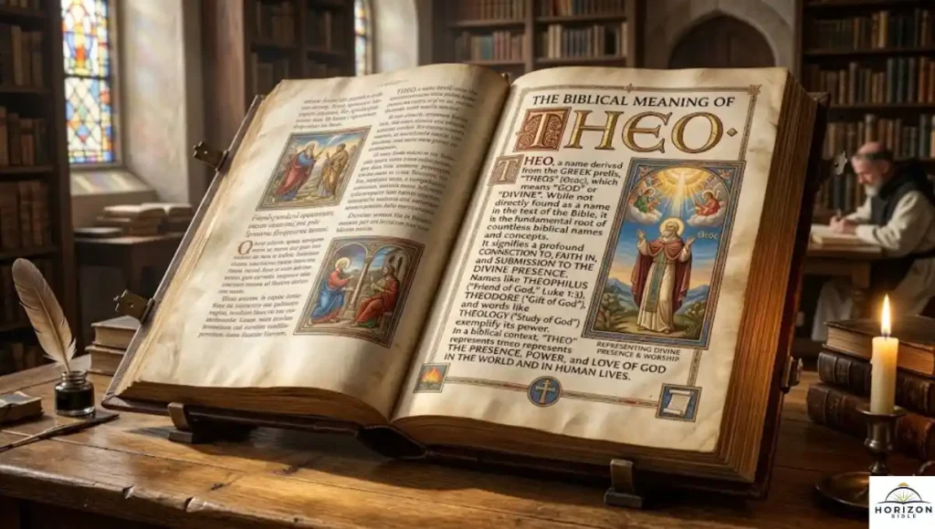 Biblical Meaning of Theo Theo Meaning