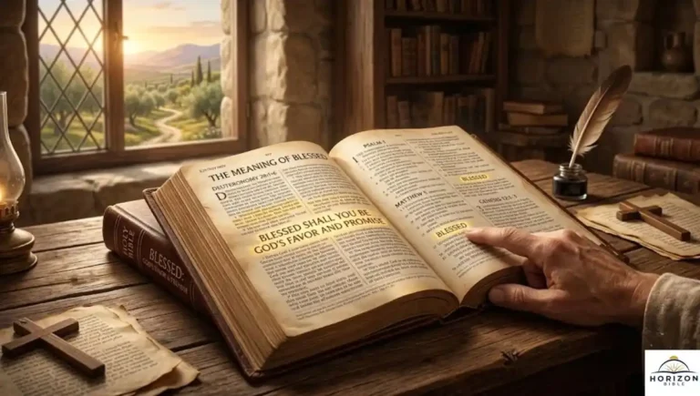 Blessed Meaning in the Bible: A Deep Look Into God's Favor and Promise