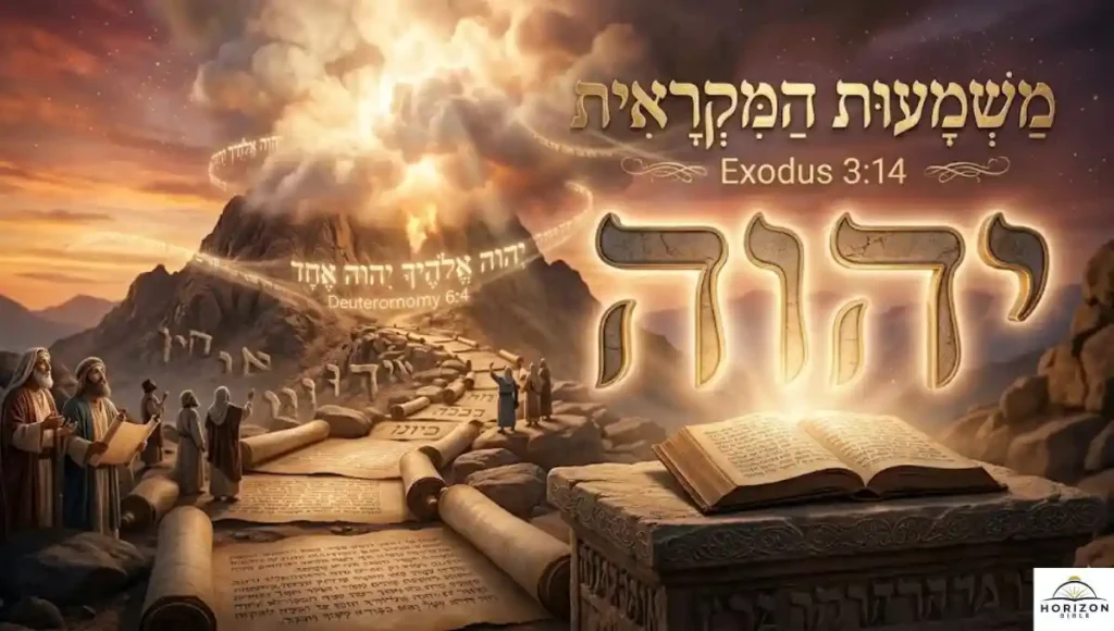 Biblical Meaning of Yahweh in the Bible
