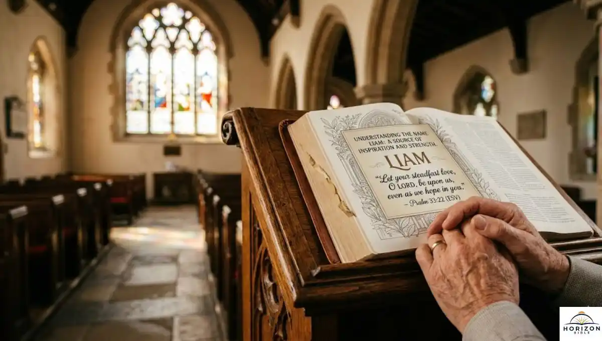 Understanding the Name LIAM Bible Verse: A Source of Inspiration and Strength