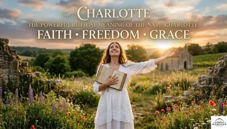 The Powerful Biblical Meaning of the Name CHARLOTTE: Faith, Freedom, and Grace
