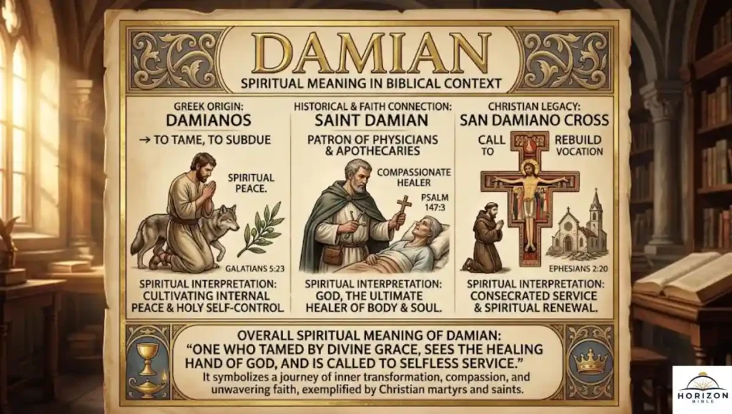 Damian Meaning