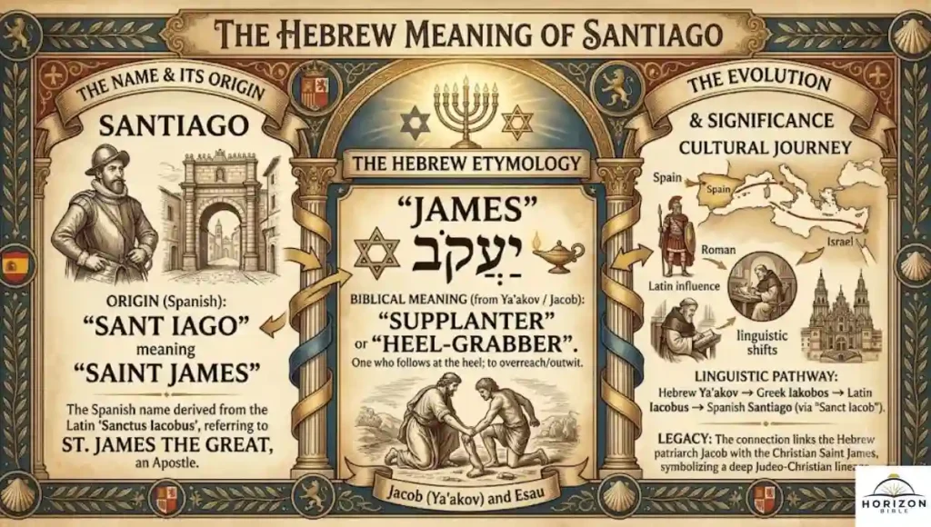 Santiago Meaning in Hebrew