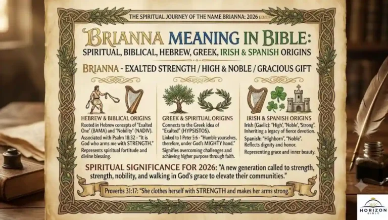 Brianna Meaning in Bible: Spiritual, Biblical, Hebrew, Greek, Irish & Spanish Origins 2026