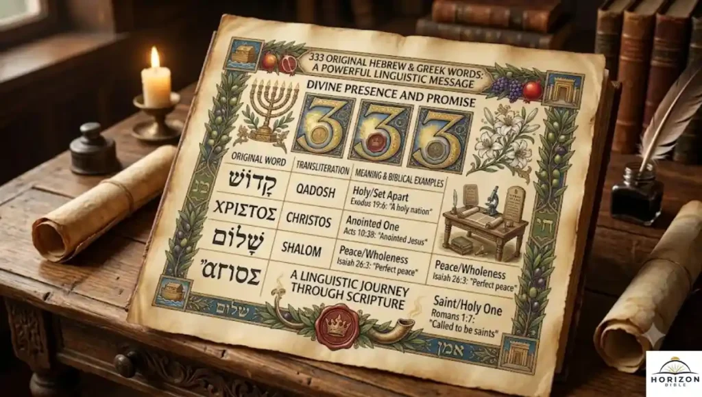 Biblical Meaning of 333