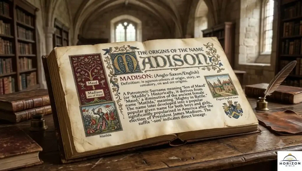 The Origins of the Name Madison
