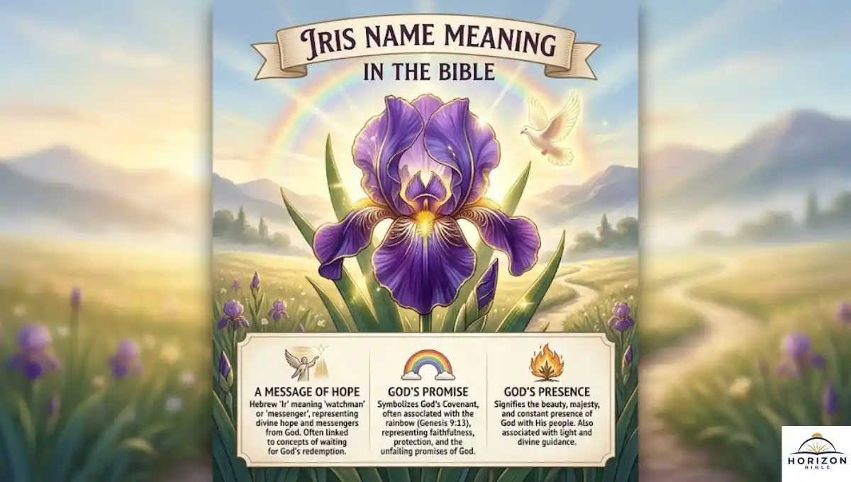 Iris Name Meaning in the Bible | A Message of Hope, Promise, and God's Presence