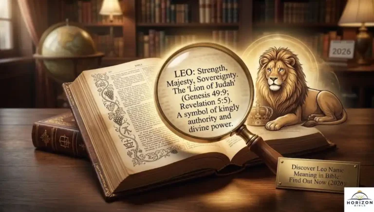 Discover Leo Name Meaning in Bible: Find Out Now (2026)