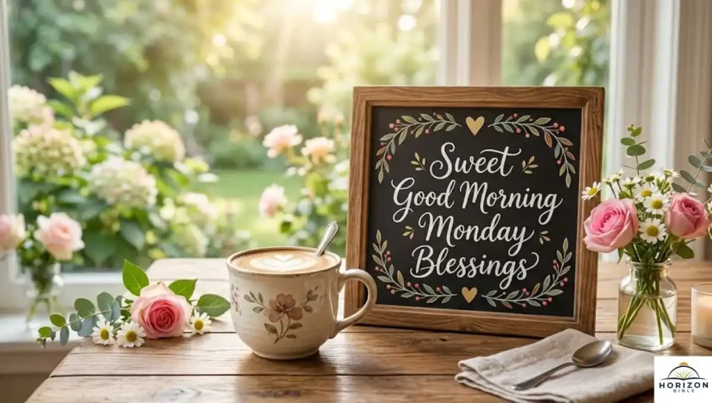 Sweet Good Morning Monday Blessings