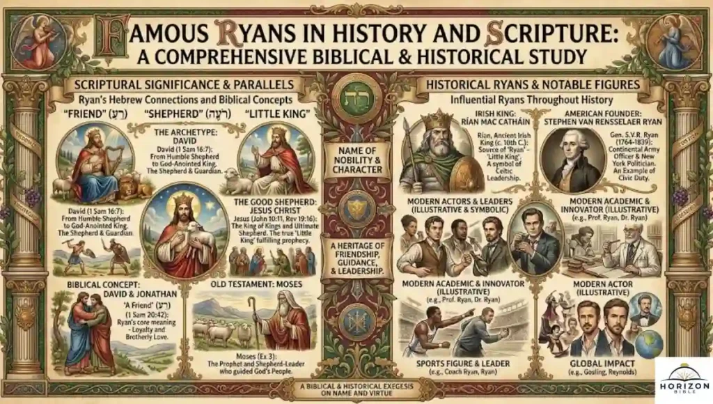 Famous Ryans in History and Scripture