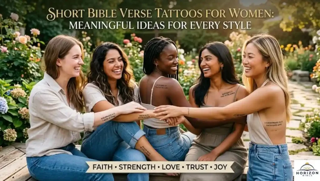Short Bible Verse Tattoos for Women: Meaningful Ideas for Every Style