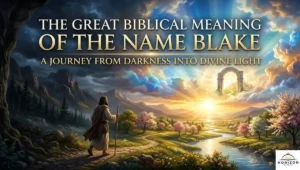 The Great Biblical Meaning of the Name Blake: A Journey from Darkness into Divine Light