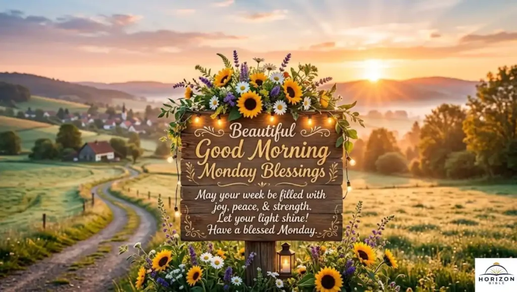 Beautiful Good Morning Monday Blessings