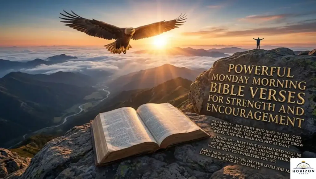 Powerful Monday Morning Bible Verses for Strength and Encouragement