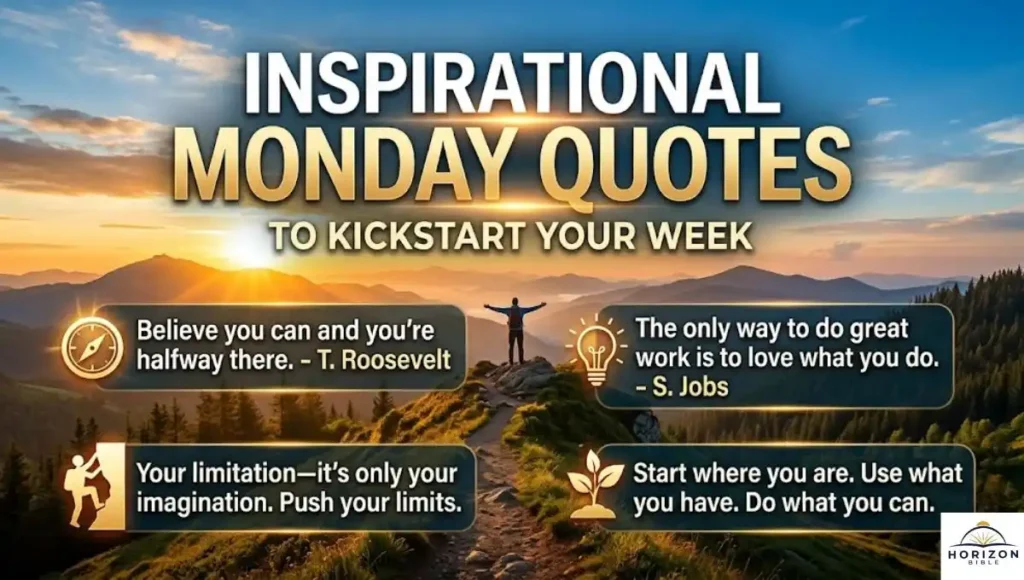 Inspirational Monday Quotes to Kickstart Your Week