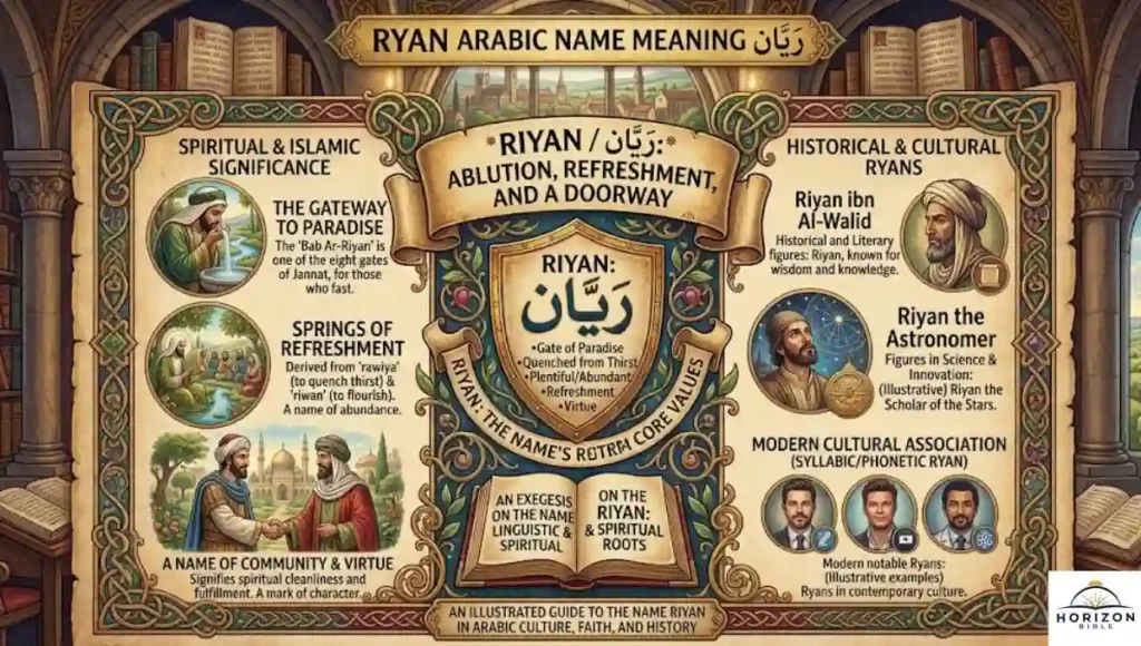 Ryan Arabic Name Meaning