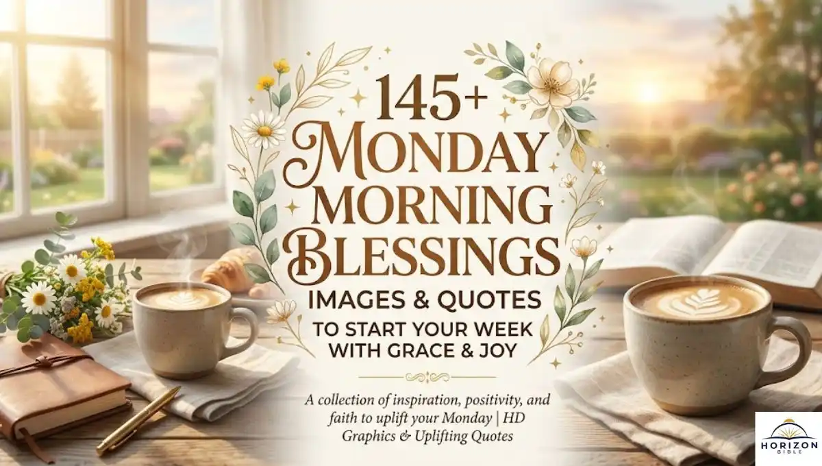 145+ Monday Morning Blessings Images & Quotes to Start Week