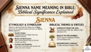 Sienna Name Meaning in Bible: Biblical Significance Explained