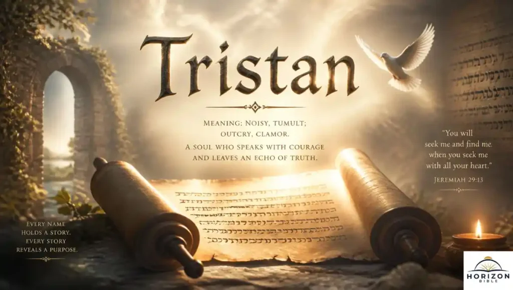 Biblical Names Similar to Tristan