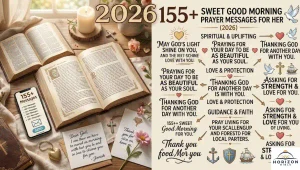 155+ Sweet Good Morning Prayer Messages for Her (2026)