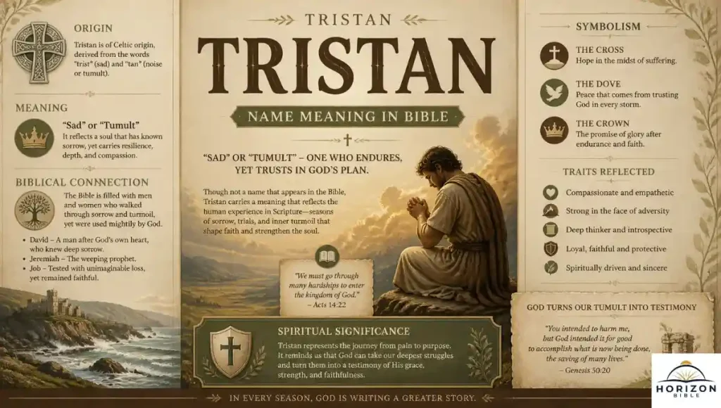 Tristan Name Meaning Bible